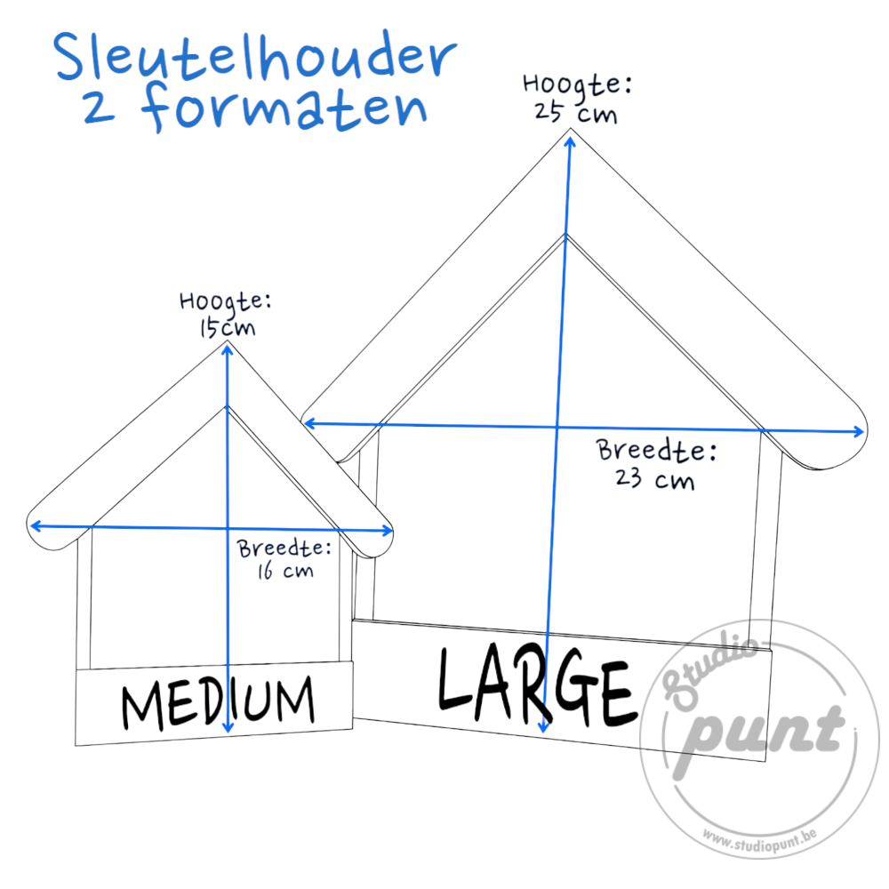Sleutelhouder Home Sweet Home