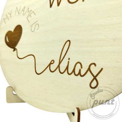 Hello World baby welkomsbord