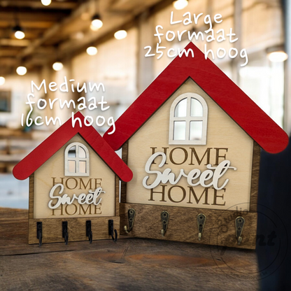 Sleutelhouder Home Sweet Home
