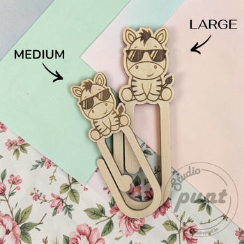 Houten Decoratieve Paperclip - Dieren